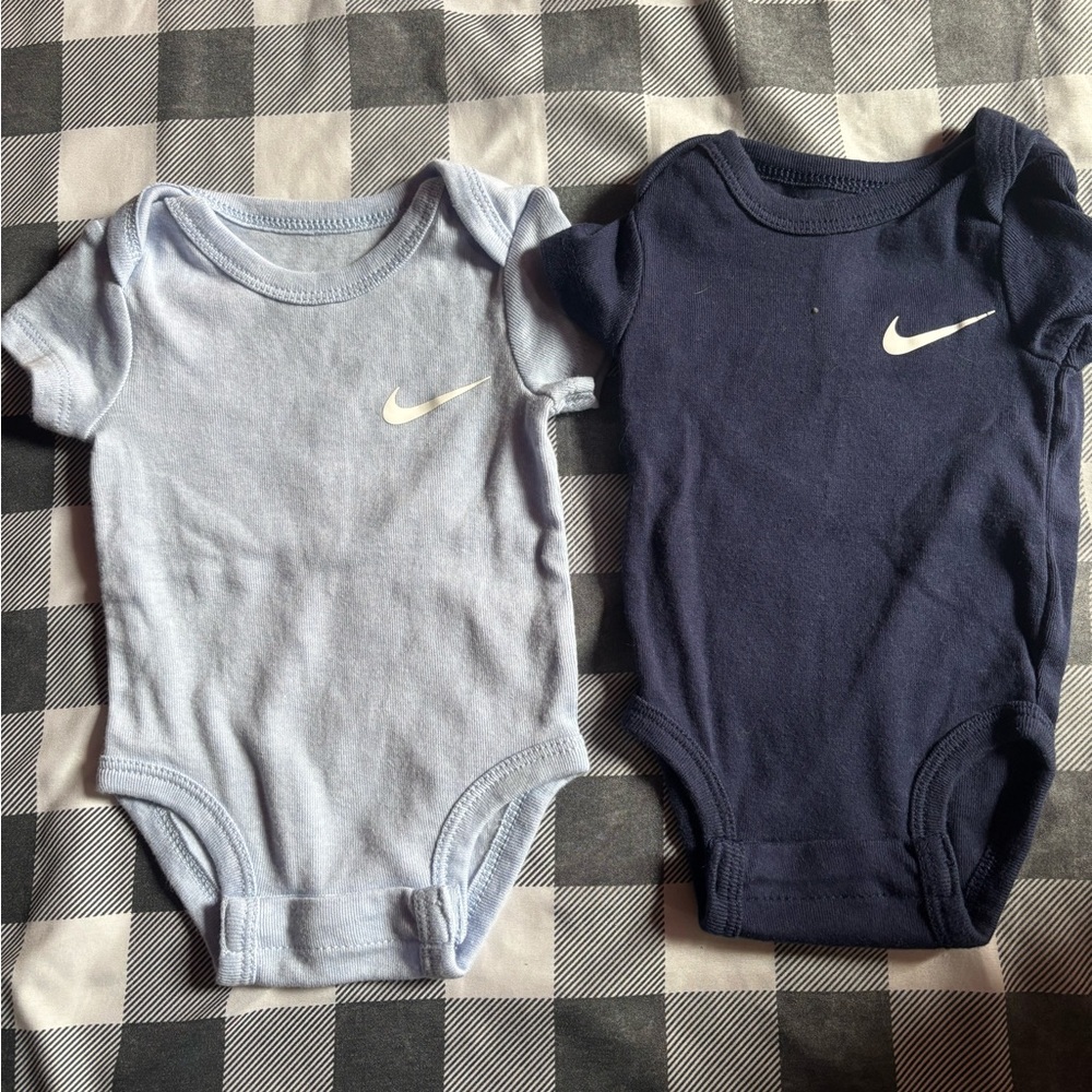 Nike Kids One Piece Set - Blue and Black